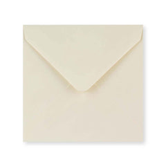 Ivory Wove Gummed V-Flap Greeting Card Envelope (140 x 140mm)