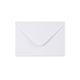 Paper Lined Envelopes White + White Fancy Paper 114 x 162 mm (C6)