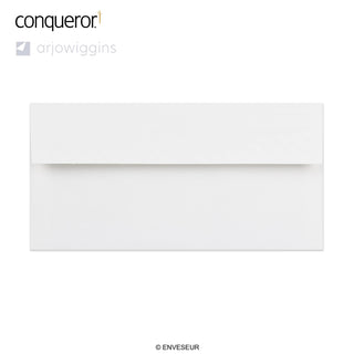 110x220 mm (DL) Brilliant White Conqueror Envelope