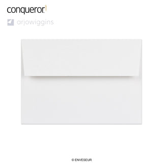C6 Brilliant White Peel & Seal Conqueror Envelope (114 x 162mm)