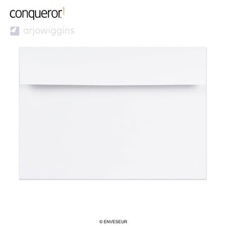 162x229 mm (C5) Diamond White Conqueror Envelope
