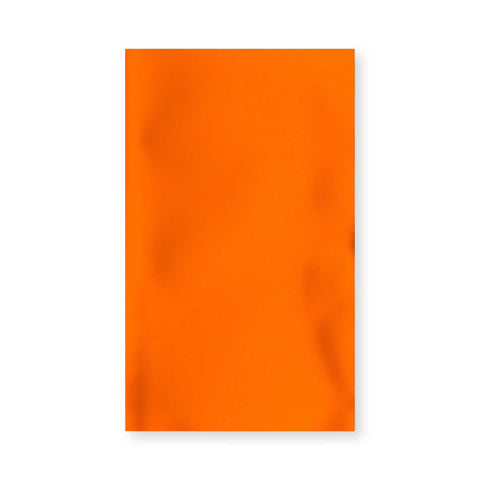 Matt Finish Foil Bags Orange 162 x 114 mm (C6)