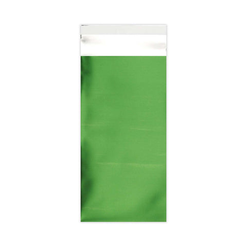 Matt Finish Foil Bags Green 220 x 110 mm (DL)